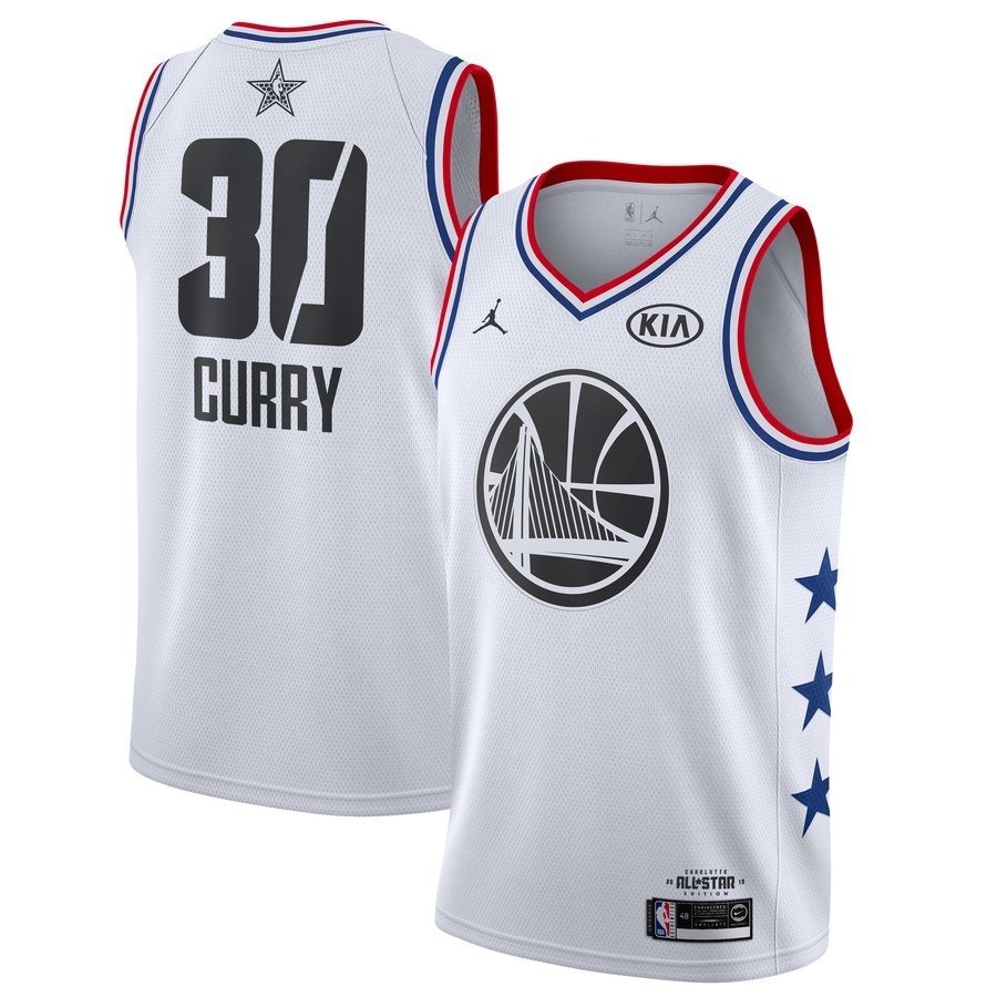 Camisa All Star Game 2019 Branca NBA Basquete Swingman