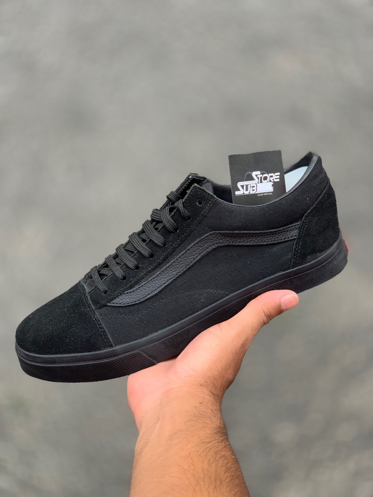 vans todo preto old skool