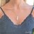 Collar Brianna CUARZO VERDE | Piedra Natural SEMIPRECIOSA + engarce de PLATA - comprar online