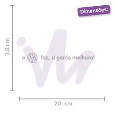 Adesivo A Volkswagen Faz a Gente Melhora! VW na internet