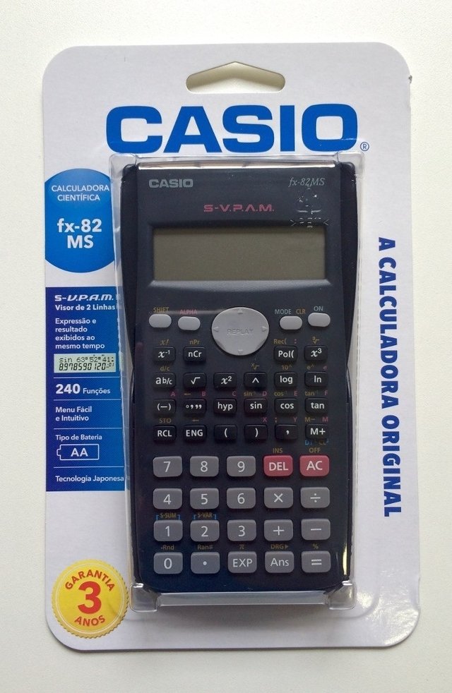 Oferta Calculadora Cientifica Casio Fx 82 Ms Al Mejor Precio |  islamiyyat.com