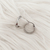 Argollas media caña 4 mm - 1.5 cm - Par -