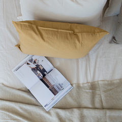 Dormitorio x3 para cama de 1.40- (2 almohadones lisos tusor 50x70cm y 1 almohadones rayado o liso tusor en 40X60cm) - comprar online
