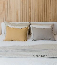 Pie de cama Nido con flecos 2.50 x 1 metro - Teodolina Deco