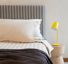Almohadones nido flecos en internet