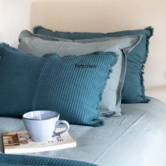 Imagen de Almohadones nido flecos