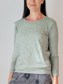 Sweater Cuarzo Verde en internet