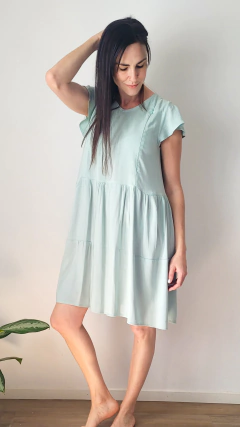 Vestido Bruna Verde - tienda online
