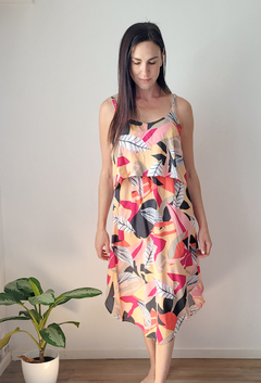 Vestido Amber Hojas - comprar online