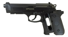 Pistola FOX 92 Gas Comprimido + 500 Balines + 3 Garrafas y Lubricante Combo - comprar online