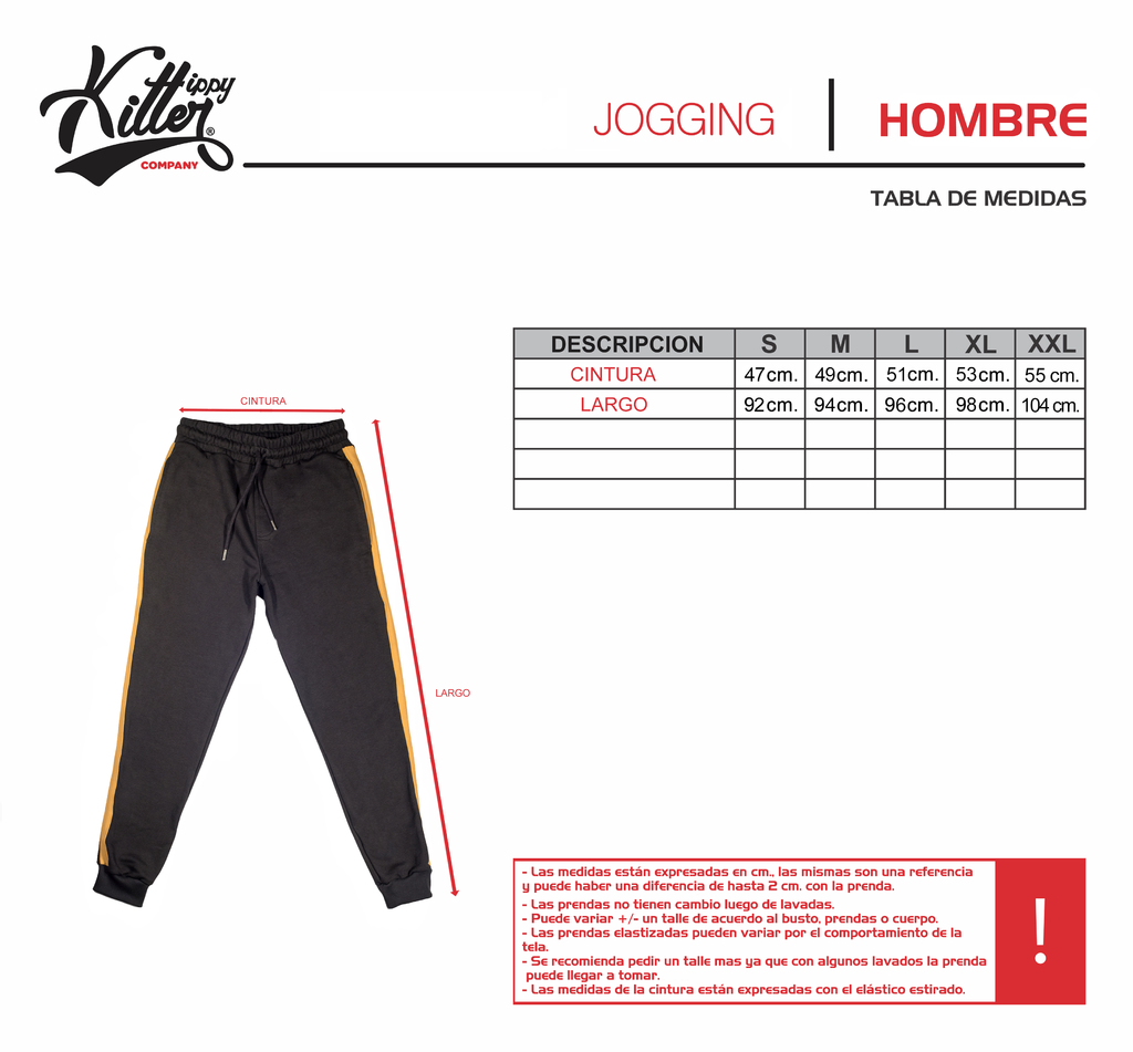 Tabla de talles