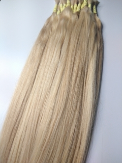 58 cm CABELO HUMANO loiro indiano (50 GRAMAS) L11 - Gi Matthias - Beleza Negra Hair