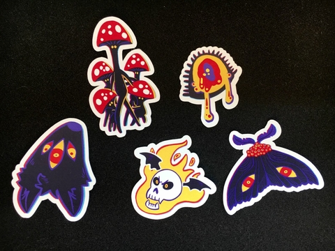 Set de Stickers Halloween