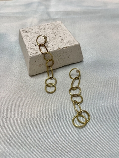 Aros Cadenita bronce - FV Jewel