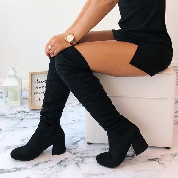 Bucaneras De Gamuza Negra Discount Sale, UP TO 55% OFF | lotuspriorat.com