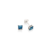 Brincos com topázios azuis - BC5868BT