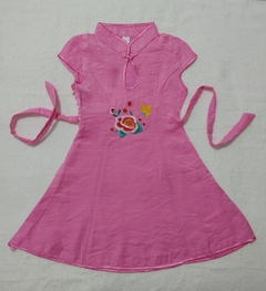 Vestido Infantil Rosa