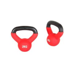 Pesas Rusas Kettlebell 2Kg Neoprene x2 Unidades - HOME KONG