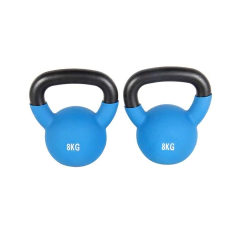 Pesas Rusas 8Kg Kettlebell Neoprene Fitness x2 Unidades - comprar online