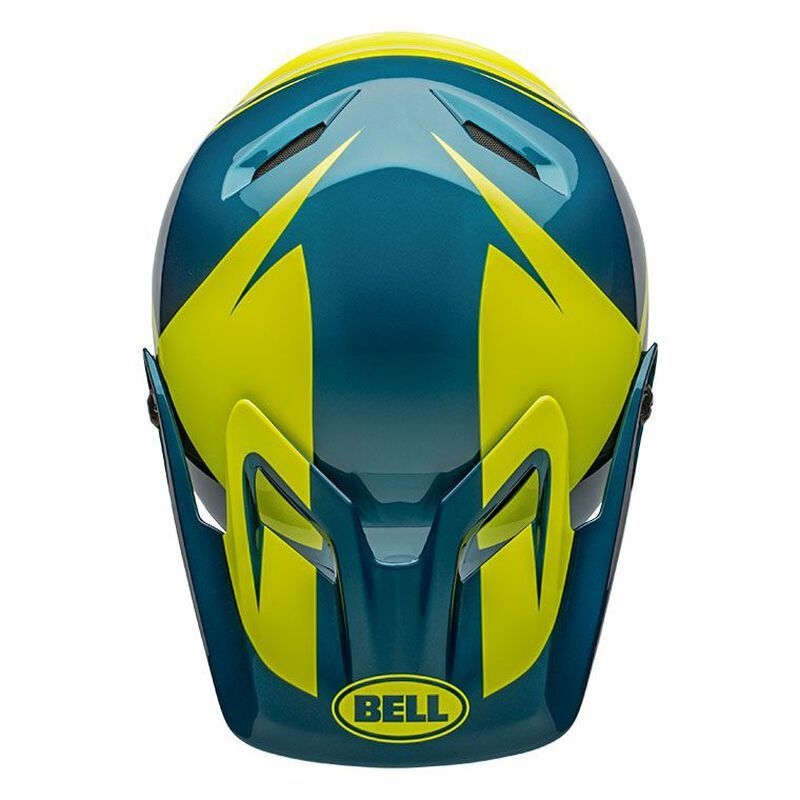 Casco Bell Transfer Bicicross Azul/Amarillo