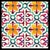 Lamina Autoadhesiva 15x15 Caroline Shabby Chic - CH225