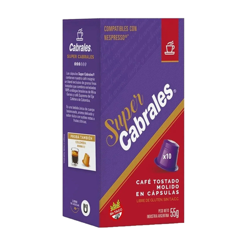 Cápsulas Espressarte Dimattina x 10u. Cabrales - La Abuela Dorotea
