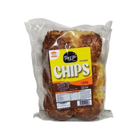 Chips de Pan de Papa con Queso Pazzi 240grs
