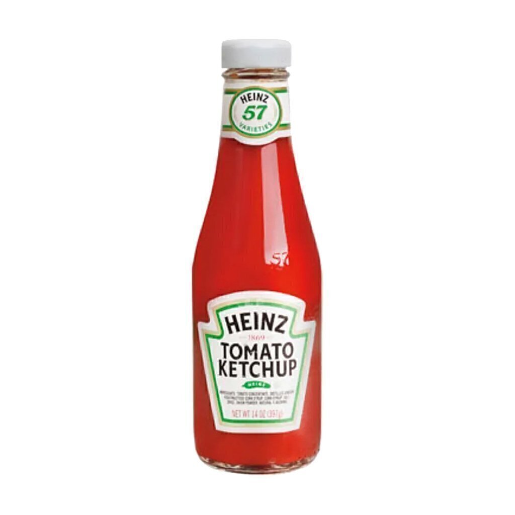Tomato Ketchup Glass Heinz 397gr Briosa Mercado Pilar