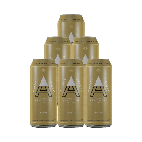 Six Pack Andes Rubia 473ml
