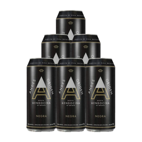 Six Pack Andes Negra 473ml