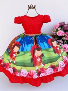 Vestido Temático Chapéuzinho Vermelho - comprar online
