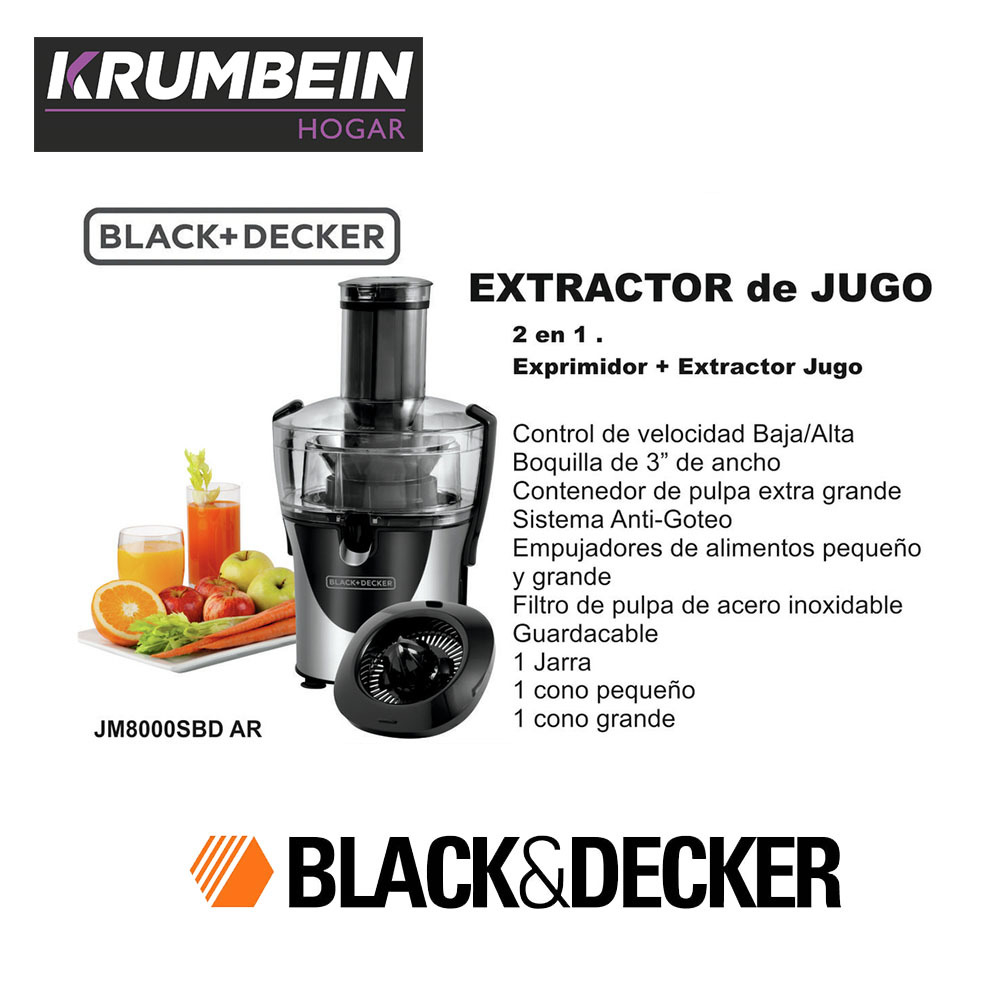 JM8000SBD | BLACK + DECKER