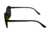 Óculos de Sol Bailey - Quadrado Preto com Detalhes em Animal Print na internet