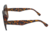 Óculos de Sol Emma - Quadrado Animal Print na internet