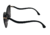 Óculos de Sol Savana - Gatinho Preto com Detalhes em Animal Print na internet