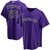 Camisa MLB Colorado Rockies Nike Purple Alternate