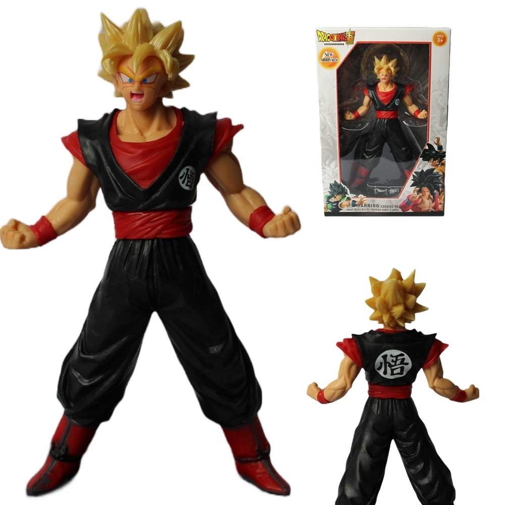 Boneco Goku Super Saiyan Anime Dragon Ball Z Action Figure