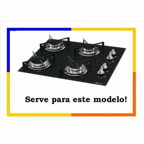 Kit Completo 4 Bocas Espalhador Do Fogão Cooktop Fisher
