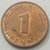 Alemanha 1 pfennig, 1977 Letra D