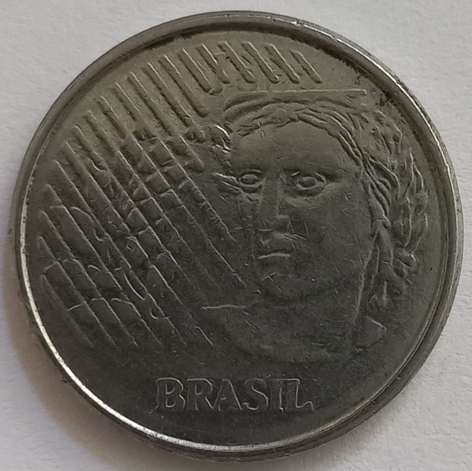 10 Centavos Real 1995 Data Vazada - Moedas e Cédulas
