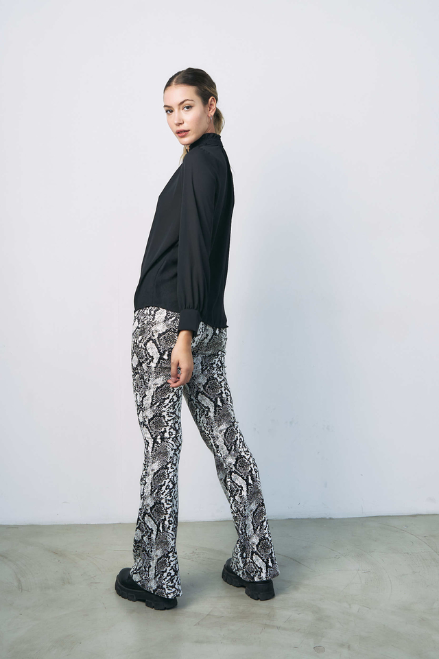Pantalón Oxford Estampado - Addamo Buenos Aires