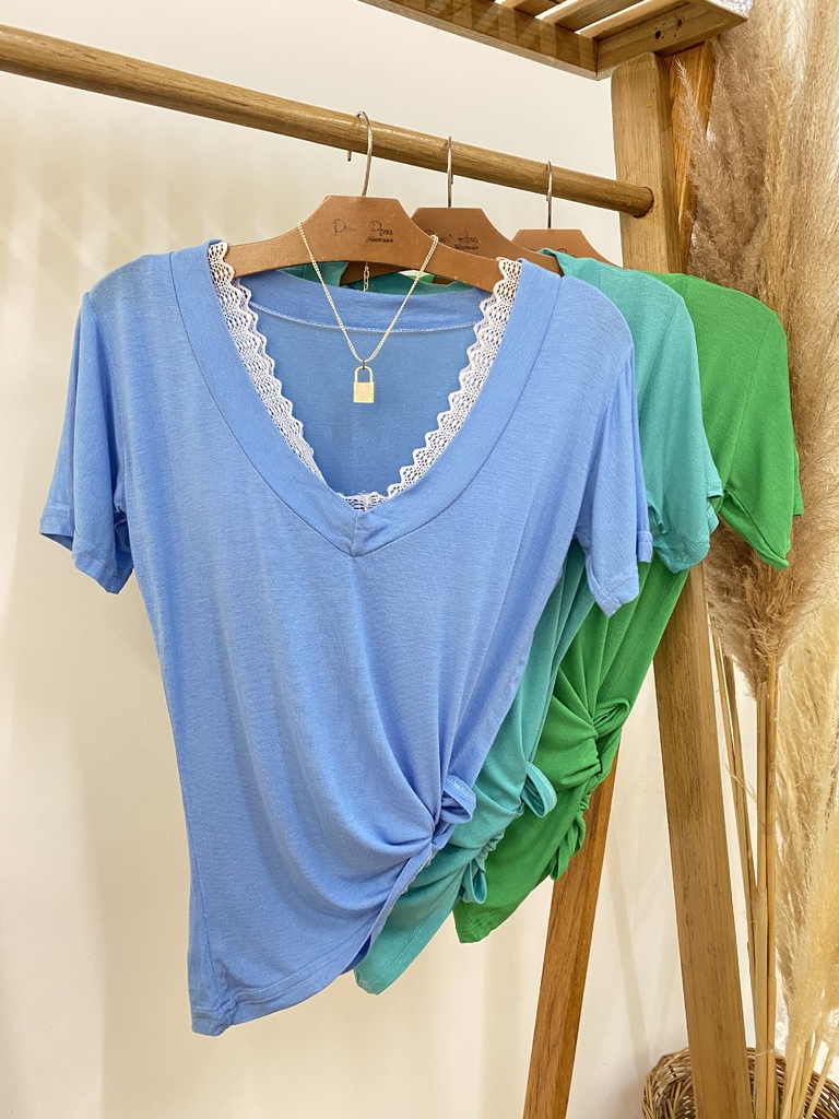 blusa podrinha com top renda