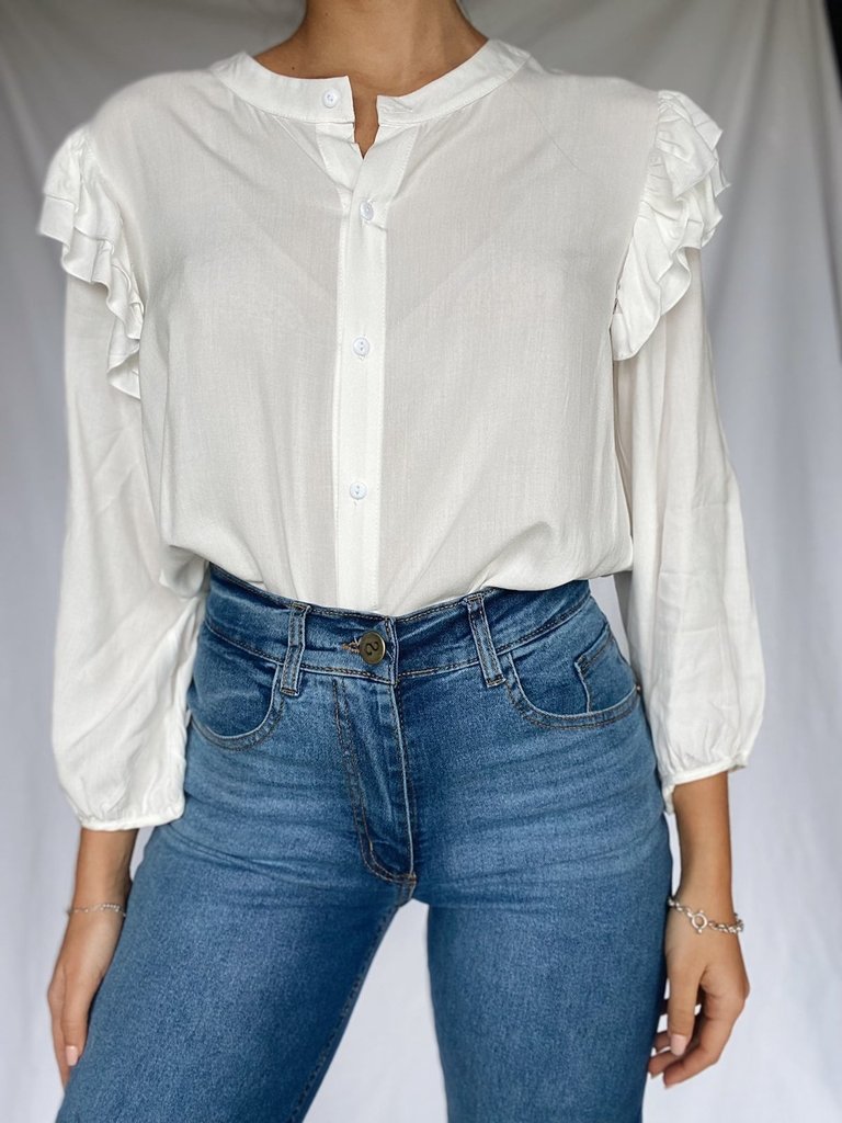 Camisa Denim Volados - Comprar en BRE