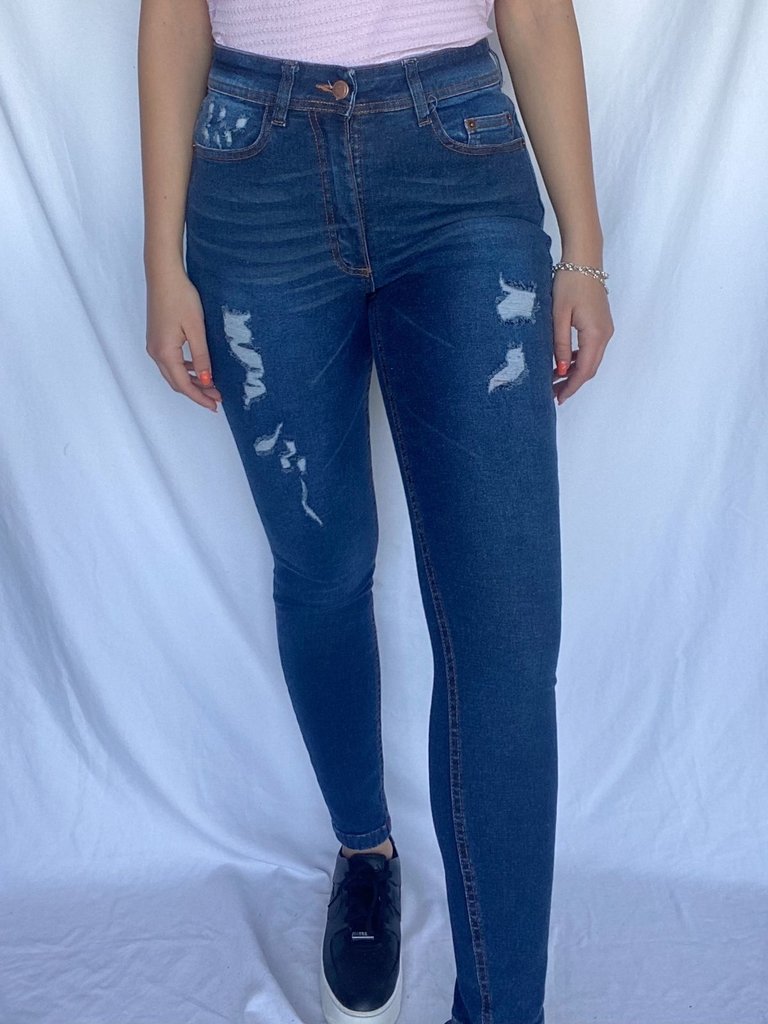 Chupín Blue Roto – BOHEMIAN DESIGN UY