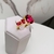 Anel festa com 5 pedras Pink/Rosa, folheado a ouro 18k - comprar online