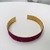 Bracelete festa médio cristais pink banhado a ouro - comprar online