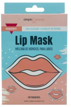 Set de 3 Parches de hidrogel para labios Lip Mask- S&B - comprar online