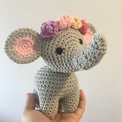 Elefante con flores - Très mignon