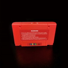 Novo super 64 retro cartão de jogo 340 em 1 cartucho de jogo para n64 vídeo game console - comprar online