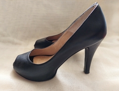 Zapatos Negros Taco Alto - Febo - Talle 39 - comprar online